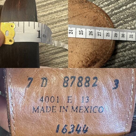 Frye Chestnut Brown Leather Chukka Boots Men’s 7D Career Preppy Office Heritage - Picture 10 of 10